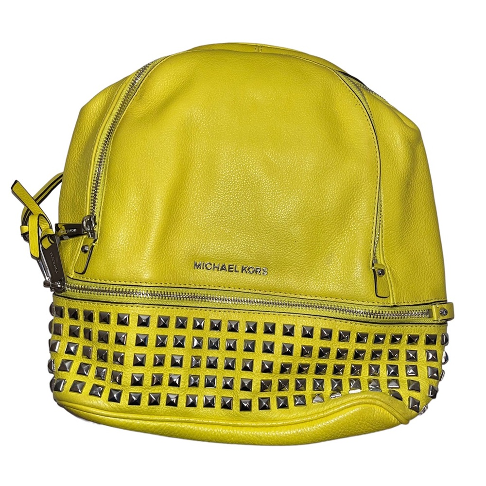 Michael Kors yellow back pack